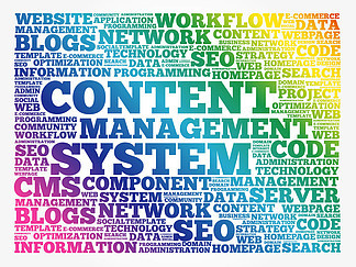 Cms 內(nèi)容管理系統(tǒng)詞云,經(jīng)營(yíng)理念